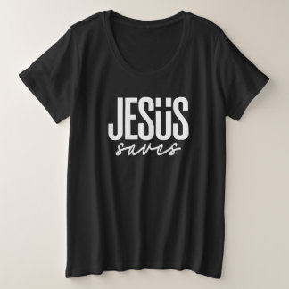 JESUS REDT GROTE MAAT T-SHIRT