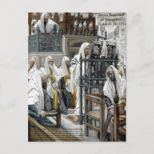 Jésus Rejeté à la carte postale Nazareth