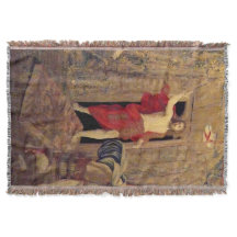 Jesus Resurrection Throw Blanket