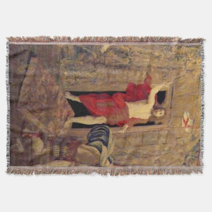 Jesus Resurrection Throw Blanket Deken
