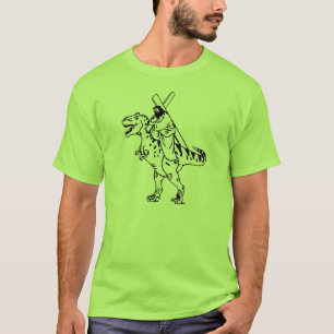 Jesus Riding A Raptor T-shirt