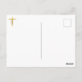 *~* Jesus Robe Planet Universe Aarde AP50 Kosmos Briefkaart (Achterkant)