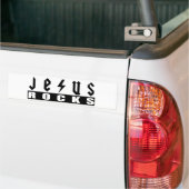 Jesus Rocks Bumpersticker (Op Truck)