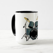 Jesus Rocks-drummer Mok (Voorkant links)