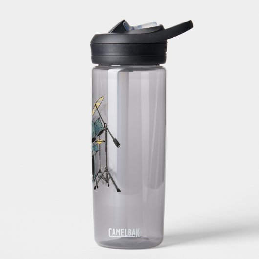 Jesus Rocks-drummer Waterfles (Links)