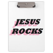 JESUS ROCKS KLEMBORD (Voorkant)