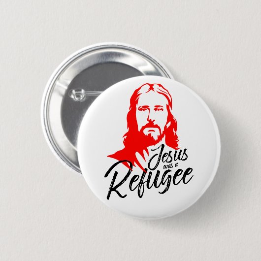 Jesus Round Button (Voorkant /achterkant)