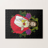 Jesus Sacred Heart Legpuzzel (Horizontaal)