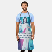 Jesus Sacred Shining Heart Gepersonaliseerd Schort (Gedragen)