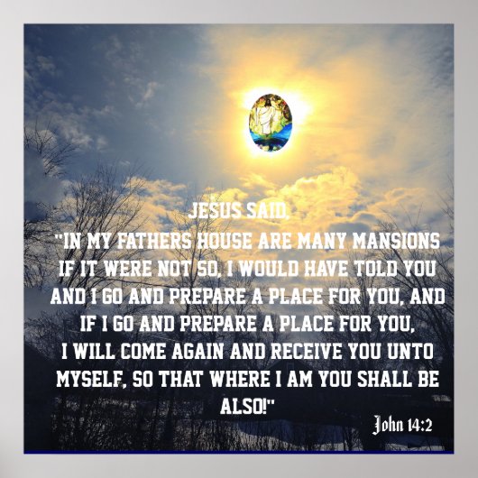 JESUS SAID poster (Voorkant)