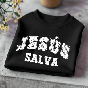 Jesús Salva déshonoré t-shirt chrétien espagnol