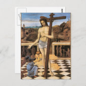 Jésus Sang Du Rédempteur Carte Postale Religieuse (Devant / Derrière)