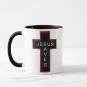 Jésus sauve la tasse (Gauche)