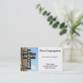 Jésus sauve le Carte de visite (Debout devant)