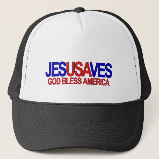 JÉSUS SAUVE LE CASQUETTE (Devant)