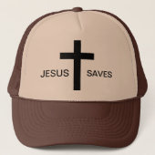 Jésus sauve le casquette (Devant)