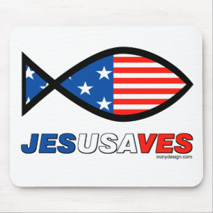 Jesus Saves Muismat
