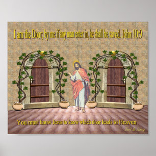 Jesus Saves Poster