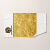 Jésus Saves : Scène Divine Radiante Et Espérée (Serviette à main)