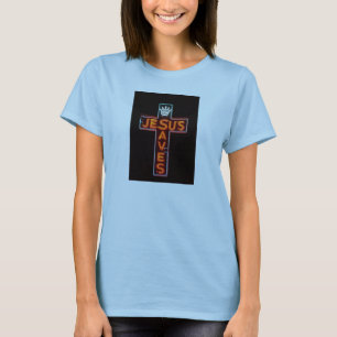 Jesus Saves Sign T-shirt