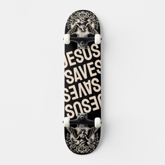 Jesus Saves Skateboard (Voorkant)