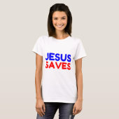 JESUS SAVES T-SHIRT (Voorkant volledig)