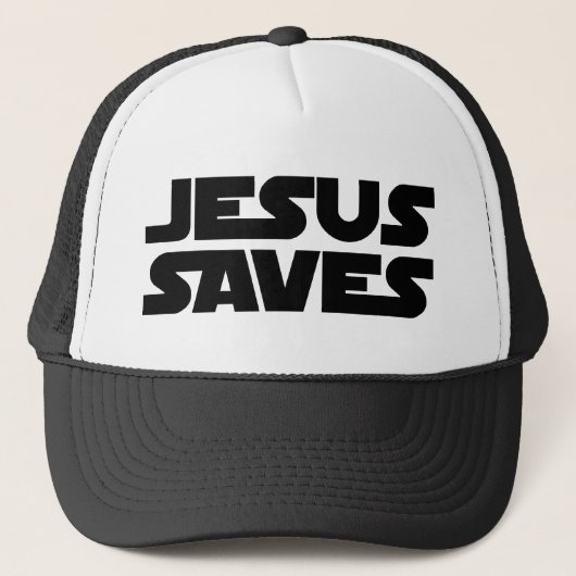 Jesus Saves Trucker Pet (Voorkant)