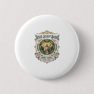 Jesus Scout Badge Verdienste Badge Jesus Scout Bad Ronde Button 5,7 Cm