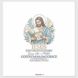 Jesus scrapbooking herinnering bewaren Moeder vint Sticker