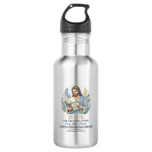 Jesus scrapbooking herinnering bewaren Moeder Vint Waterfles