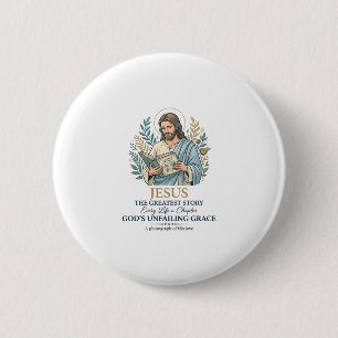 Jesus scrapbooking herinneringen bewaren Moeder vi Ronde Button 5,7 Cm