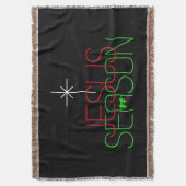 Jesus Season Deken (Voorkant Verticaal)