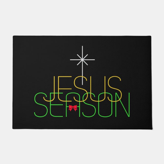 Jesus Season Deurmat (Voorkant)