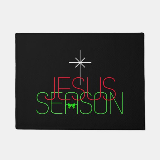 Jesus Season Deurmat (Voorkant)
