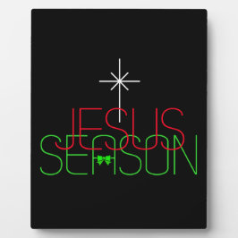 Jesus Season Fotoplaat