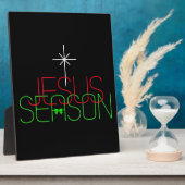 Jesus Season Fotoplaat (Zijkant)