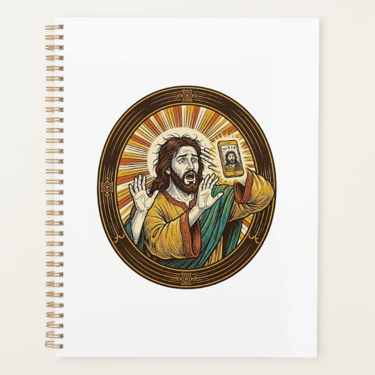 Jesus Selfie Accidentel avec la Caméra Frontale et (Devant)