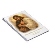 Jésus serrant sa fille dans ses bras – Cahier d'am (Côté Droit)