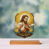 Jésus s'est brûlé le doigt en sortant l'assiette d (Neutre)