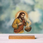 Jésus s'étouffant avec un miettes de chips de tort (Neutre)
