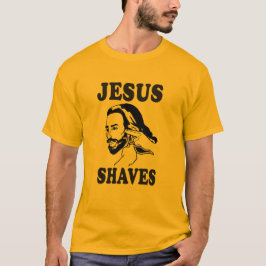 JESUS SHAVES T-SHIRT
