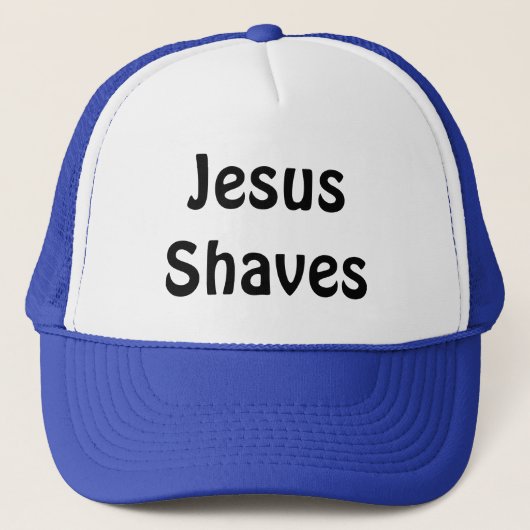 Jesus Shaves Trucker Pet (Voorkant)