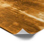 Jesus Shroud of Turin Negative Afbeelding Front &  Poster (Hoek)