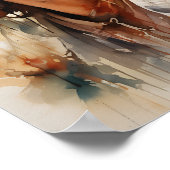 Jesus Smiling Art Poster (Hoek)