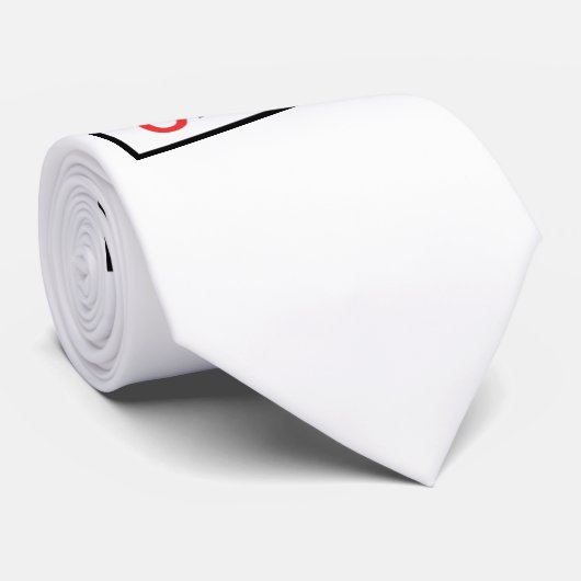 Jésus - Son Nom Seul Cravate (Blanc) (Original) (Roulé)