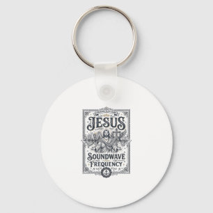 Jesus Soundwave Frequentie Jesus Soundwave Frequen Sleutelhanger