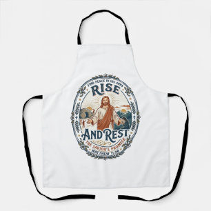 Jesus Sourdough Brood Gemeenschapsshirt Op geloof Schort