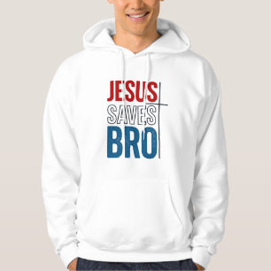 Jesus Spaart Bro Christelijke Typography T-Shirt O