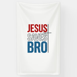 Jesus Spaart Bro Christelijke Typography T-Shirt O Spandoek