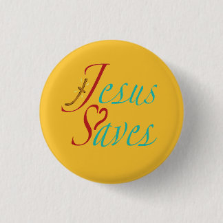 Jesus Spaart Christelijke Spreuk Ronde Button 3,2 Cm